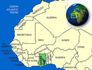 Ghana map