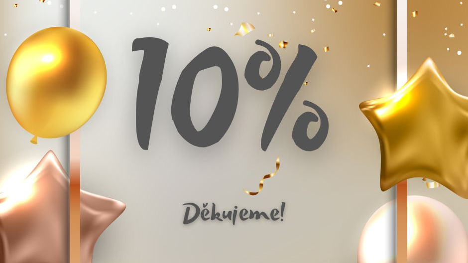 Dosáhli jsme 10% !