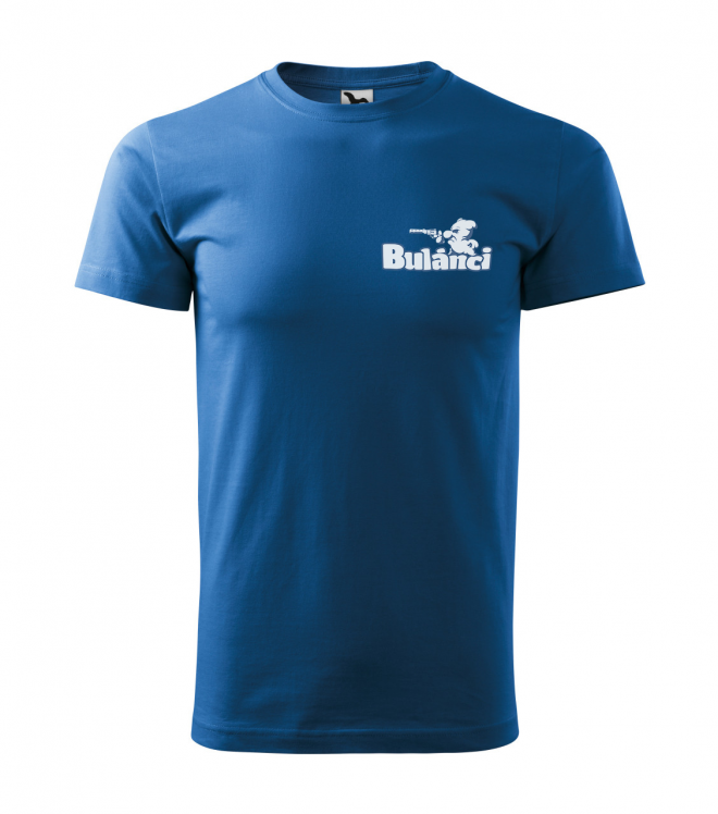 Bulánčí tričko - modré s logem